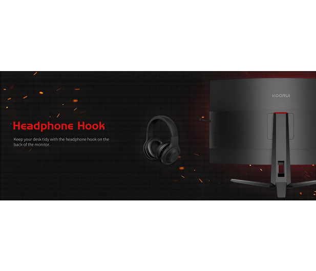 KOORUI G3221SC VA Curved 170 Hz 1ms - 1365784 - zdjęcie 17